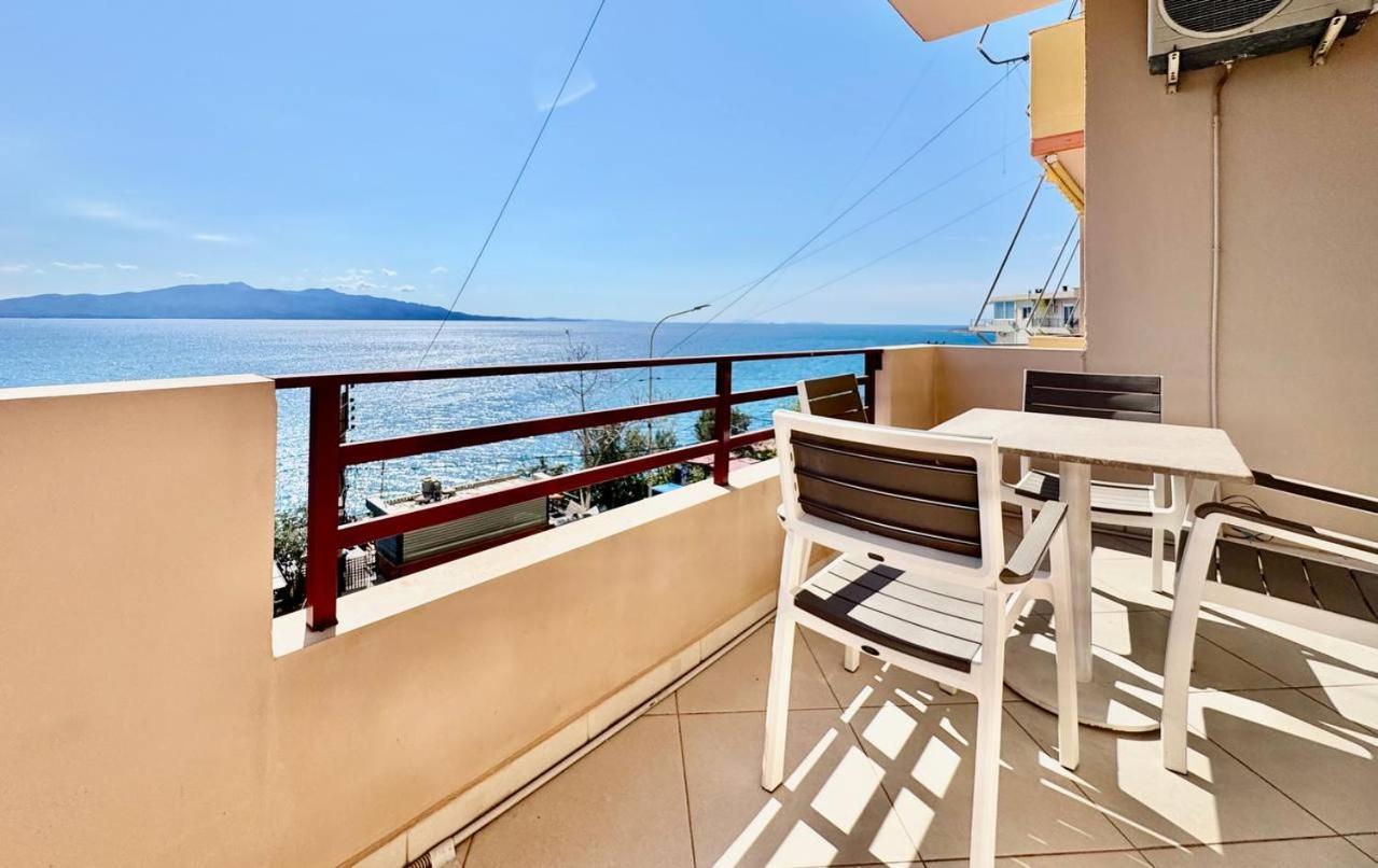 Del Mar Sea View Apartment Sarandë Esterno foto