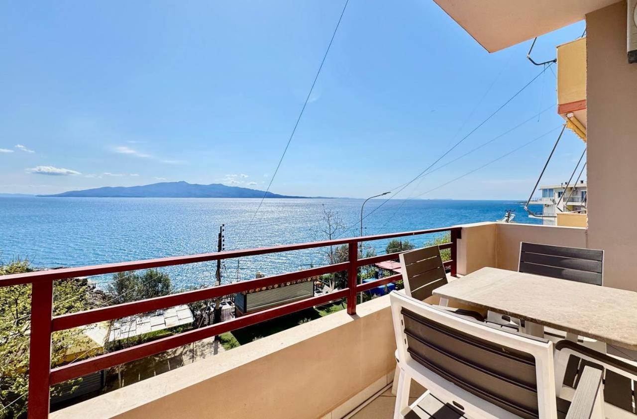 Del Mar Sea View Apartment Sarandë Esterno foto